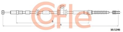 92105246 COFLE Тросик, cтояночный тормоз
