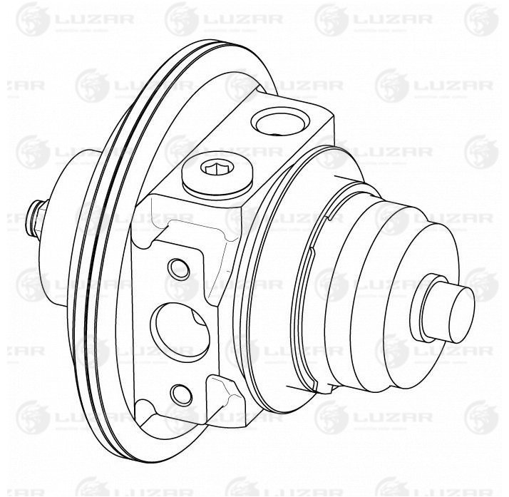 Турбокомпрессор бкорп. (картридж) Luzar                LAT 5028