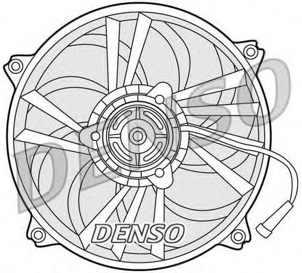 Вентилятор радиатора системы охлаждения Denso                DER21014