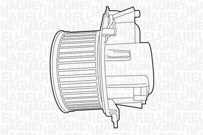 069412525010 MAGNETI MARELLI Вентилятор салона