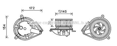 MS8626 AVA QUALITY COOLING Вентилятор салона