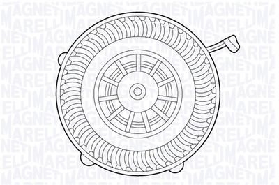 069412662010 MAGNETI MARELLI Вентилятор салона