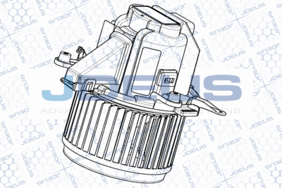 BL0210010 JDEUS Вентилятор салона