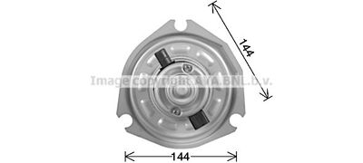 DW8443 AVA QUALITY COOLING Вентилятор салона