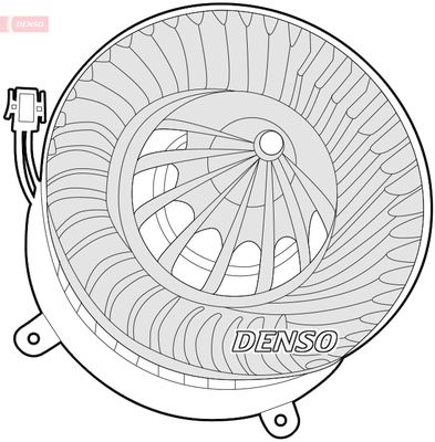 DEA17012 DENSO Вентилятор салона