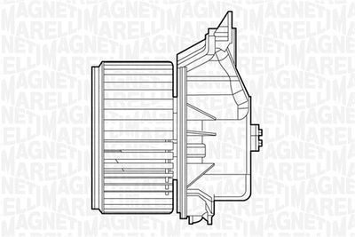 069412528010 MAGNETI MARELLI Вентилятор салона