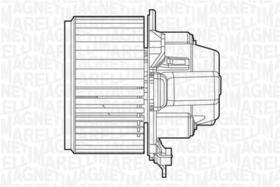 069412510010 MAGNETI MARELLI Вентилятор салона