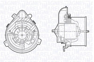 069412694010 MAGNETI MARELLI Вентилятор салона