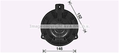 KA8309 AVA QUALITY COOLING Вентилятор салона