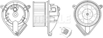 WG2179908 WILMINK GROUP Вентилятор салона