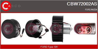 CBW72002AS CASCO Вентилятор салона