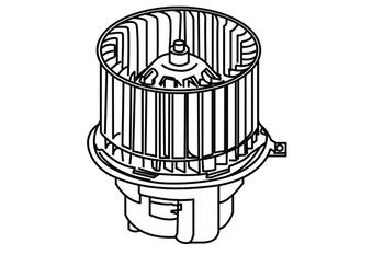 150467 WXQP Вентилятор салона