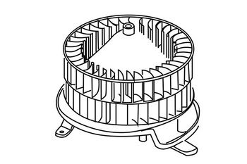 150459 WXQP Вентилятор салона
