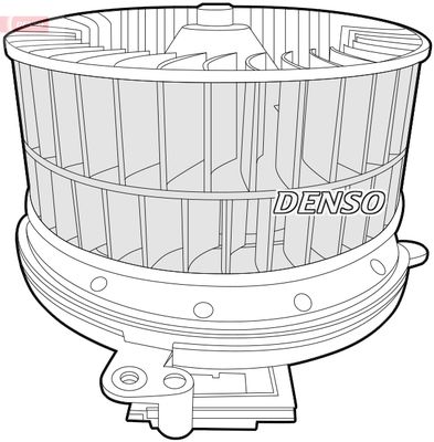 DEA17008 DENSO Вентилятор салона