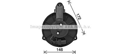 AI8426 AVA QUALITY COOLING Вентилятор салона