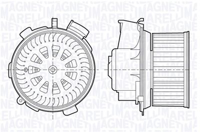 069412696010 MAGNETI MARELLI Вентилятор салона