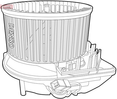 DEA07015 DENSO Вентилятор салона