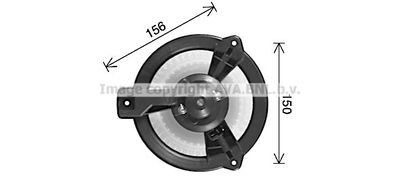 TO8777 AVA QUALITY COOLING Вентилятор салона