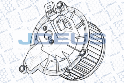 BL0140004 JDEUS Вентилятор салона