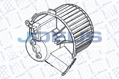 BL0210001 JDEUS Вентилятор салона