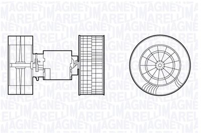 069412693010 MAGNETI MARELLI Вентилятор салона