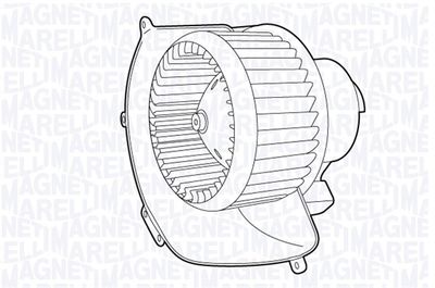 069422466010 MAGNETI MARELLI Вентилятор салона