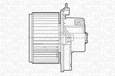 069412532010 MAGNETI MARELLI Вентилятор салона