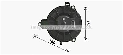 IV8502 AVA QUALITY COOLING Вентилятор салона