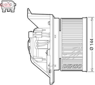 WG2170058 WILMINK GROUP Вентилятор салона