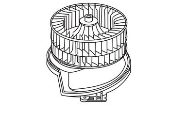 150447 WXQP Вентилятор салона