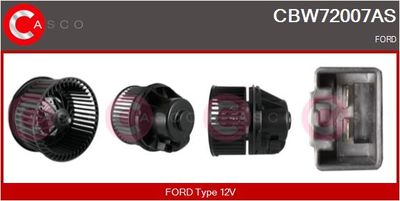 CBW72007AS CASCO Вентилятор салона