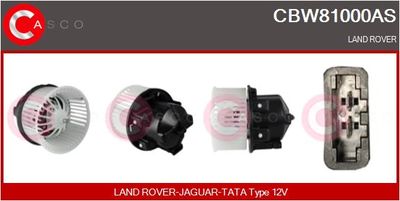 CBW81000AS CASCO Вентилятор салона