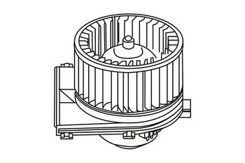 351293 WXQP Вентилятор салона