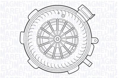 069412701010 MAGNETI MARELLI Вентилятор салона