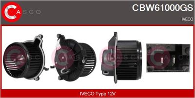 CBW61000GS CASCO Вентилятор салона