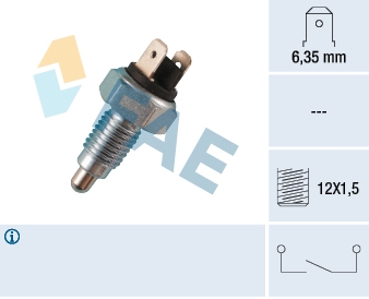 FAE 40380 Выключатель, фара заднего хода