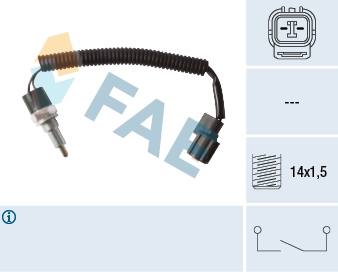 FAE 40585 Выключатель, фара заднего хода