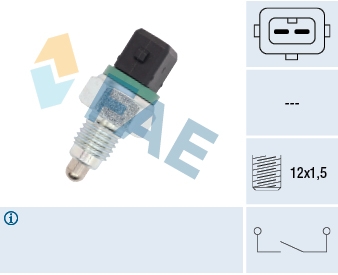 FAE 40640 Выключатель, фара заднего хода