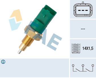 FAE 40998 Выключатель, фара заднего хода