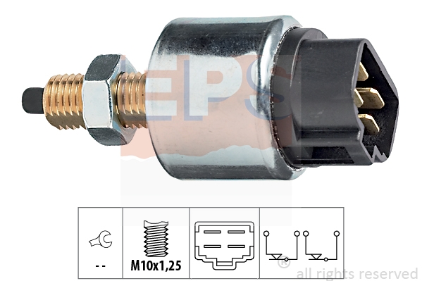 EPS 1.810.105 Выключатель фонаря сигнала торможения Made in Italy - OE Equivalent