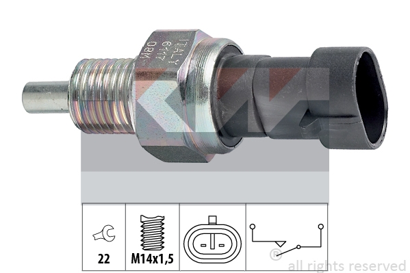 KW 560 117 Выключатель, фара заднего хода Made in Italy - OE Equivalent