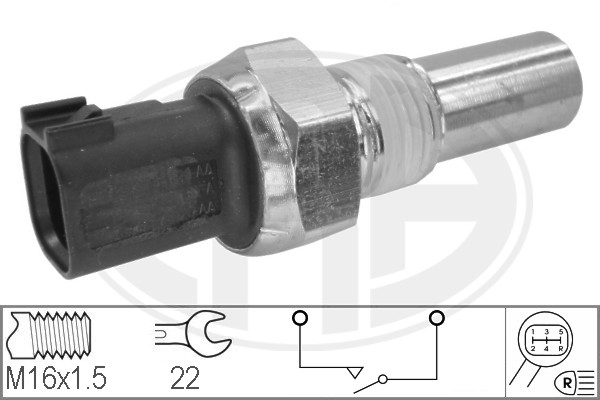 ERA 330592 Выключатель, фара заднего хода