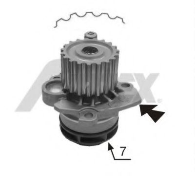 Водяной насос Airtex                1775