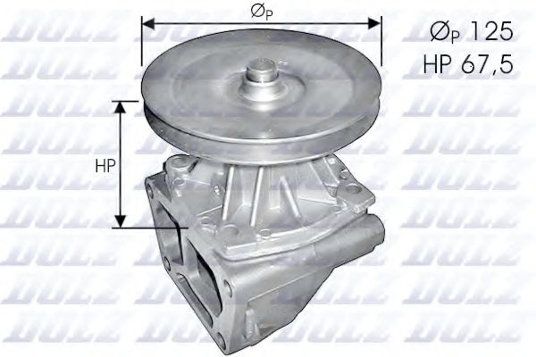 Снят с производства Насос водяной Dolz                S-124